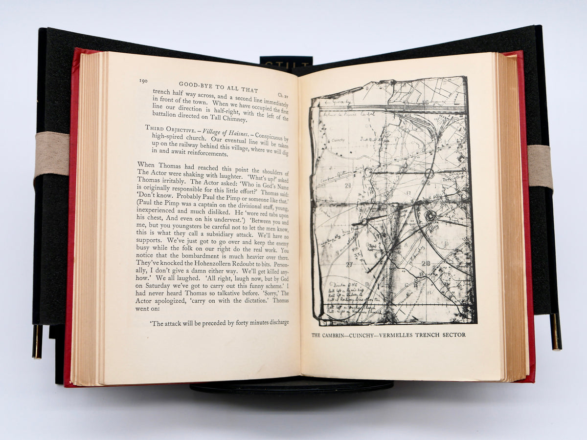 Good-bye to All That — Robert Graves’s First World War Memoir — London, Jonathan Cape, 1929, Third Impression