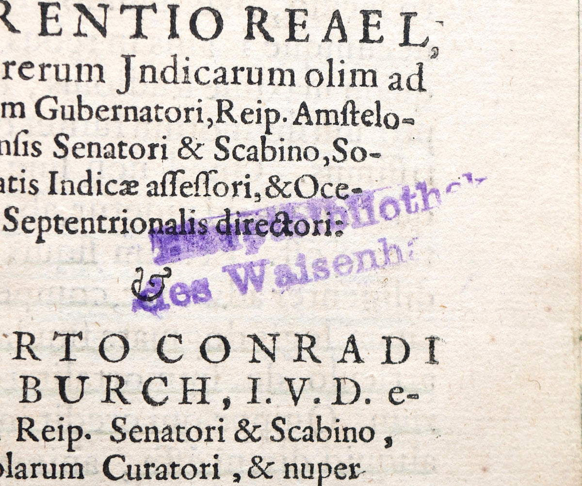 De resurrectione mortuorum (1636) — Menasseh ben Israel’s First Edition, with Manuscript Corrections and Waisenhaus Provenance