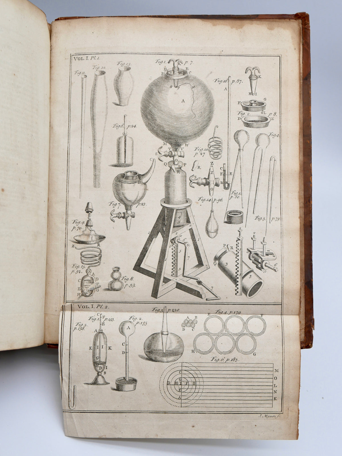 BOYLE, Robert. The Works of the Honourable Robert Boyle. In Six Volumes. London: J. and F. Rivington and others, 1772 — First Quarto Edition; Dunse Library Provenance