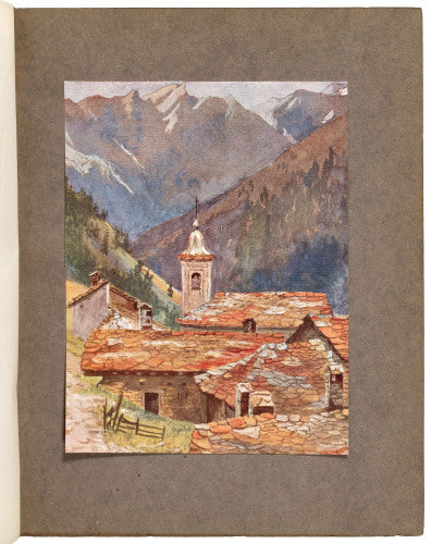 A painter-folklorist's record of a vanishing Alpine world — with fifty colour plates after the author's own pictures