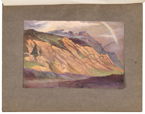 A painter-folklorist's record of a vanishing Alpine world — with fifty colour plates after the author's own pictures