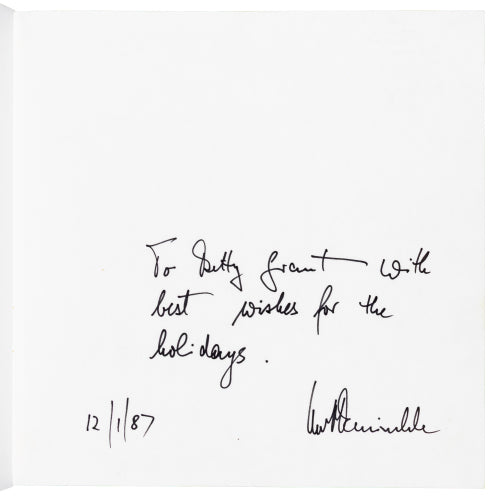 Among the last books Andy Warhol made — sixteen images of endangered animals, inscribed by the scientist who wrote the text