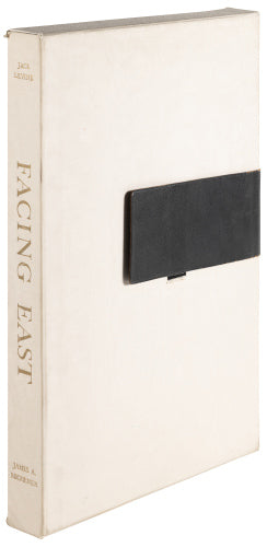 A lavish livre d'artiste of Jack Levine's ukiyo-e — with four original lithographs and a vellum woodcut, signed twice by both artist and author
