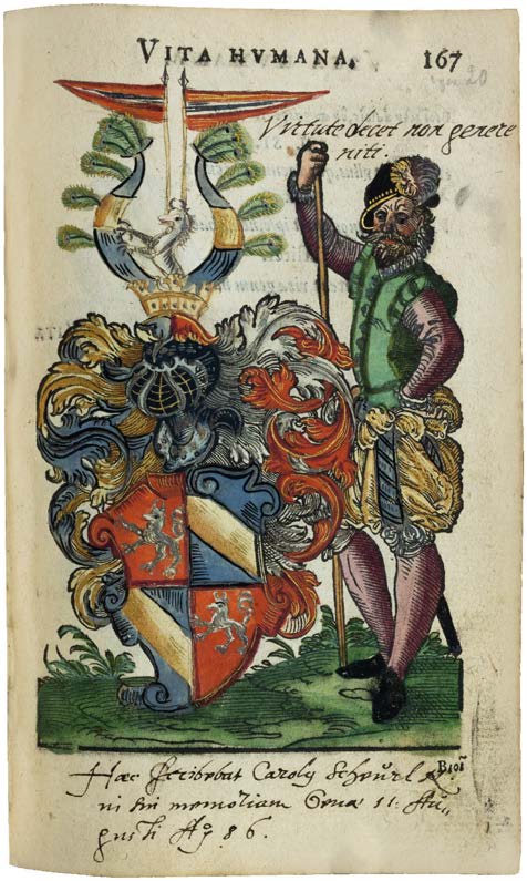 The Family Album of the Later Nuremberg Mayor Johann Albrecht Haller von Hallerstein in its Original 1585 Binding
