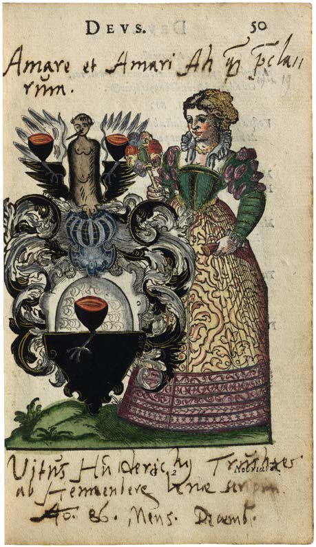 The Family Album of the Later Nuremberg Mayor Johann Albrecht Haller von Hallerstein in its Original 1585 Binding