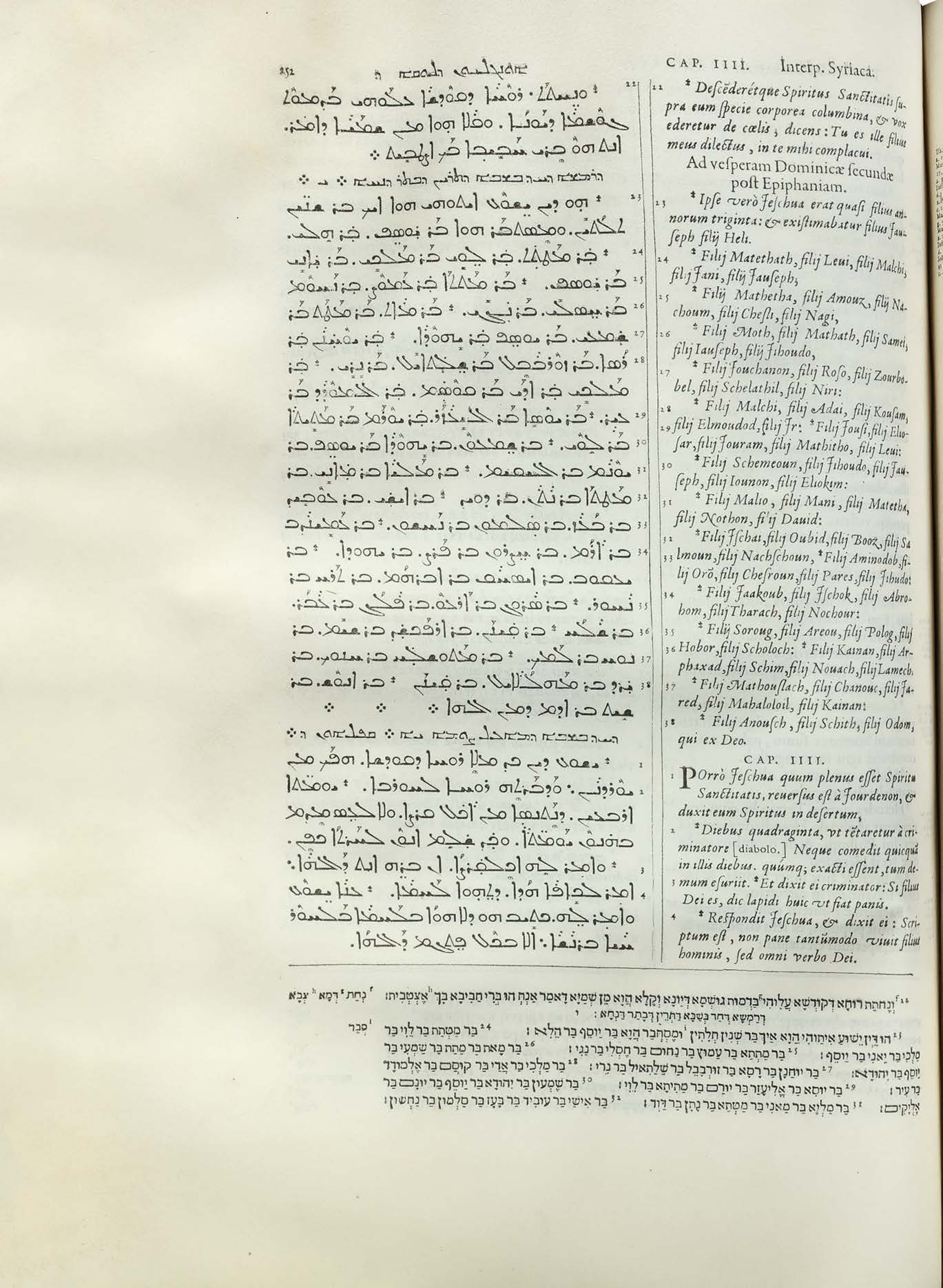 Plantin’s Polyglot New Testament Printed on Vellum for Philip II of Spain