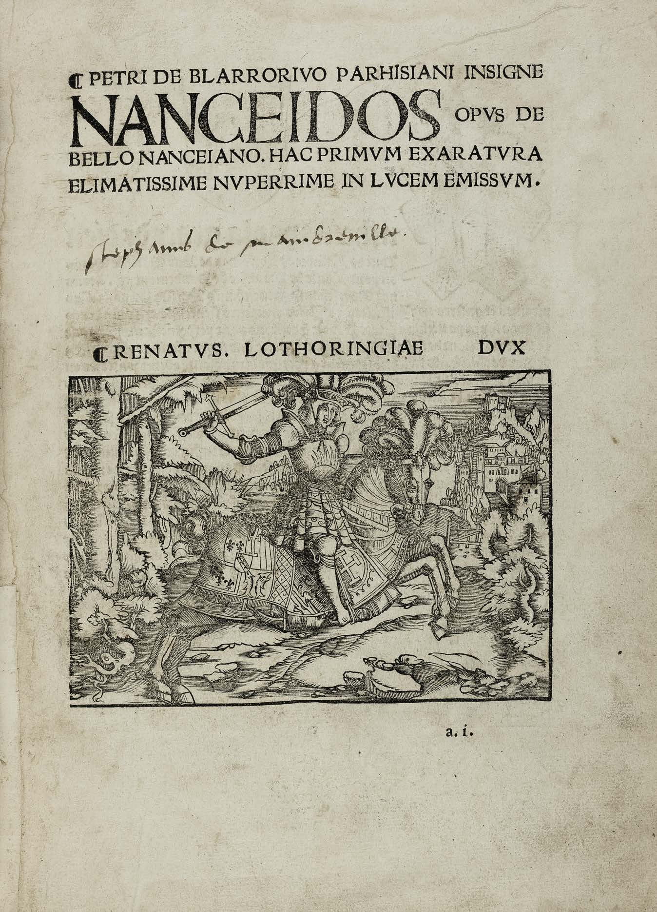 Pierre de Blarru’s Epic of the Burgundian Wars