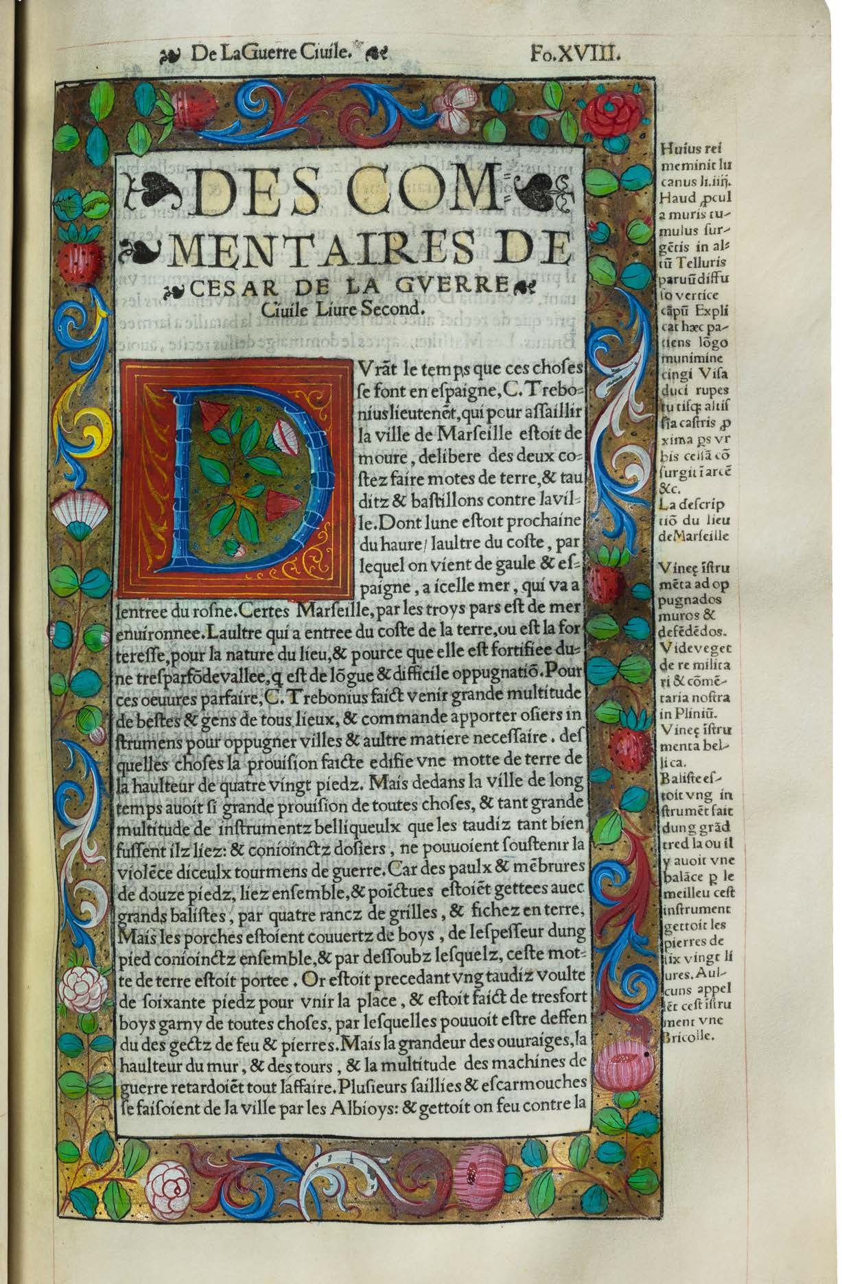 The Only Vellum Copy of Caesar’s Works of 1531