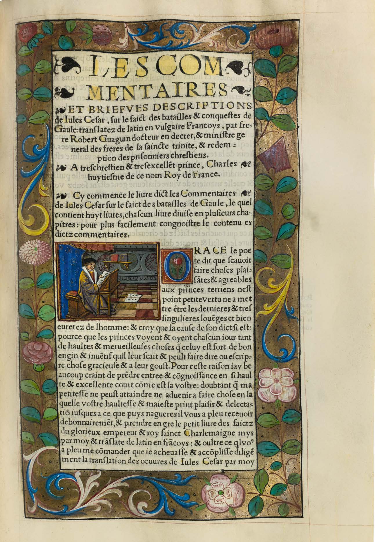 The Only Vellum Copy of Caesar’s Works of 1531