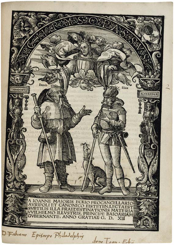 Johannes Eck’s Chrysopassus with a Presentation Inscription to the Auxiliary Bishop of Eichstätt