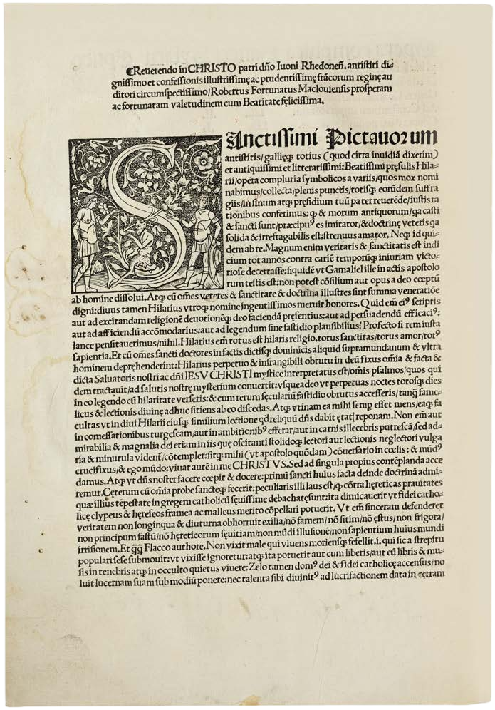Johannes Eck’s Chrysopassus with a Presentation Inscription to the Auxiliary Bishop of Eichstätt