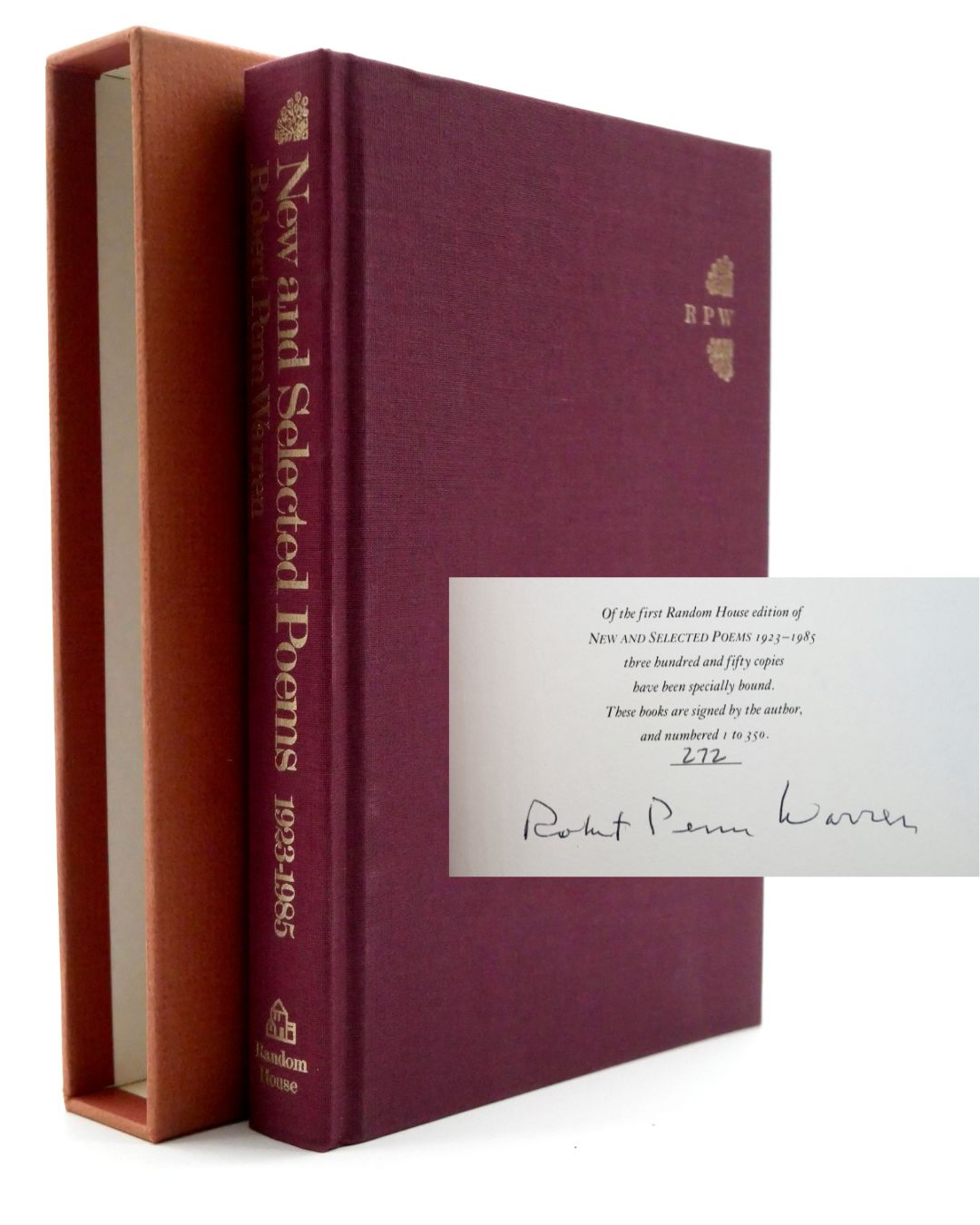 Robert Penn Warren’s Six Decades of Poetry in a Signed Limited Edition