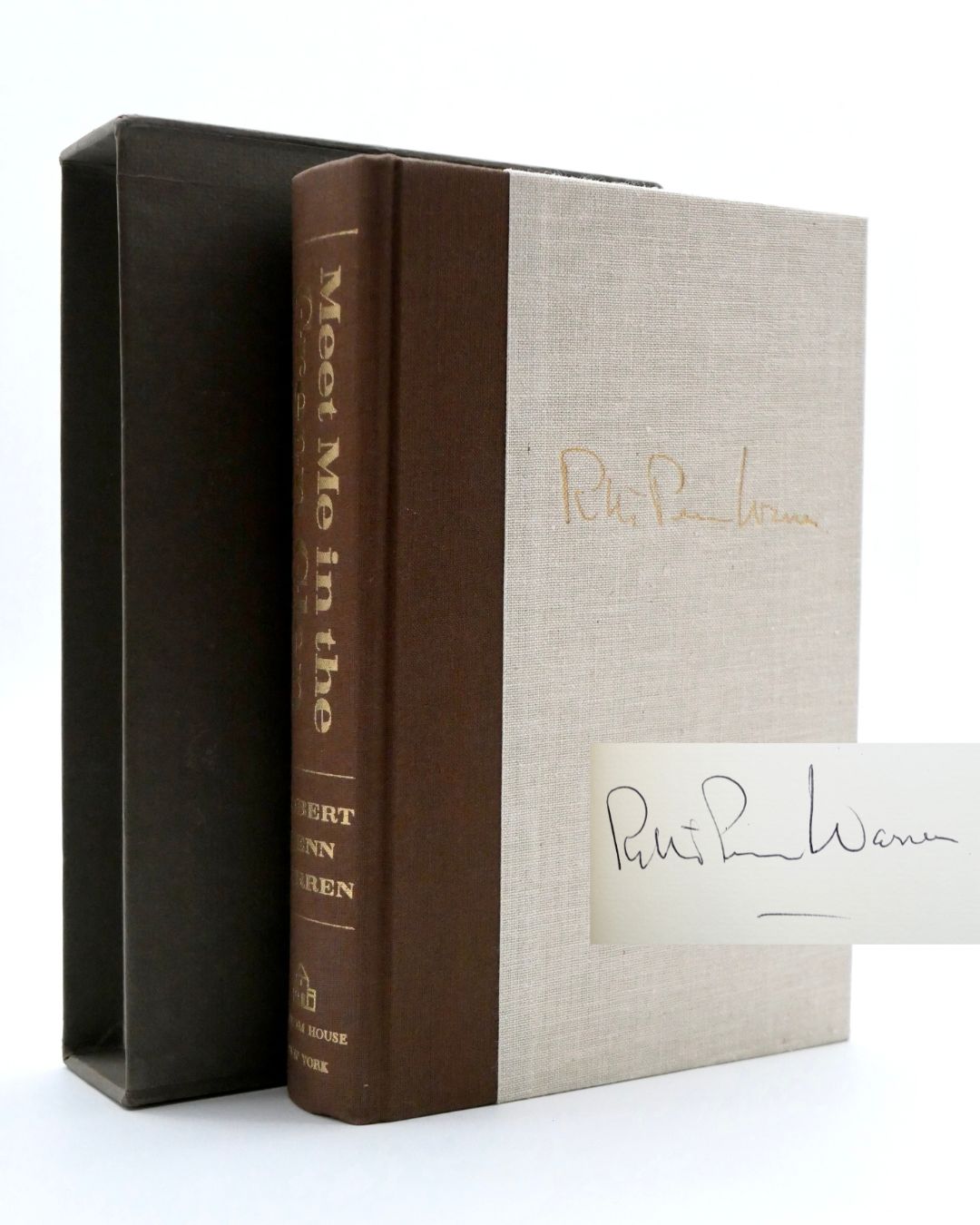 Robert Penn Warren’s Meet Me in the Green Glen — Signed Limited Edition, 1971