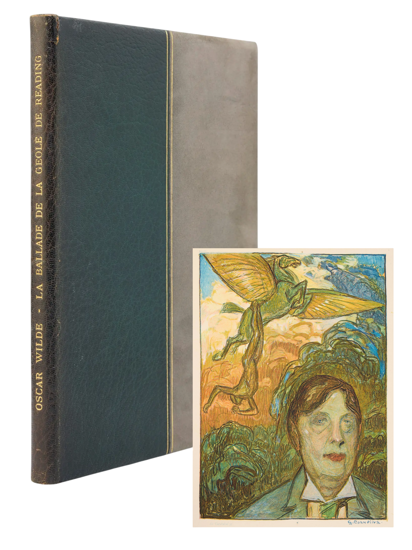 Presentation Copy of La Ballade de la Geôle de Reading on Japon Impérial