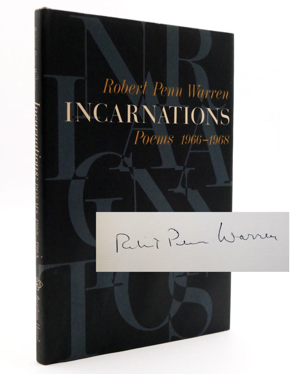 Robert Penn Warren’s Incarnations: Poems 1966–1968 Signed