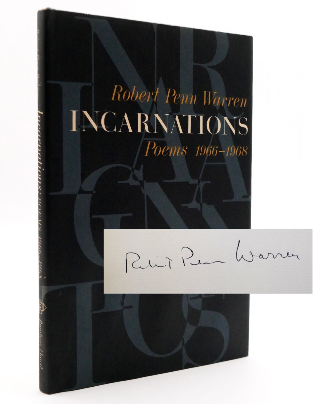 Robert Penn Warren’s Incarnations: Poems 1966–1968 Signed