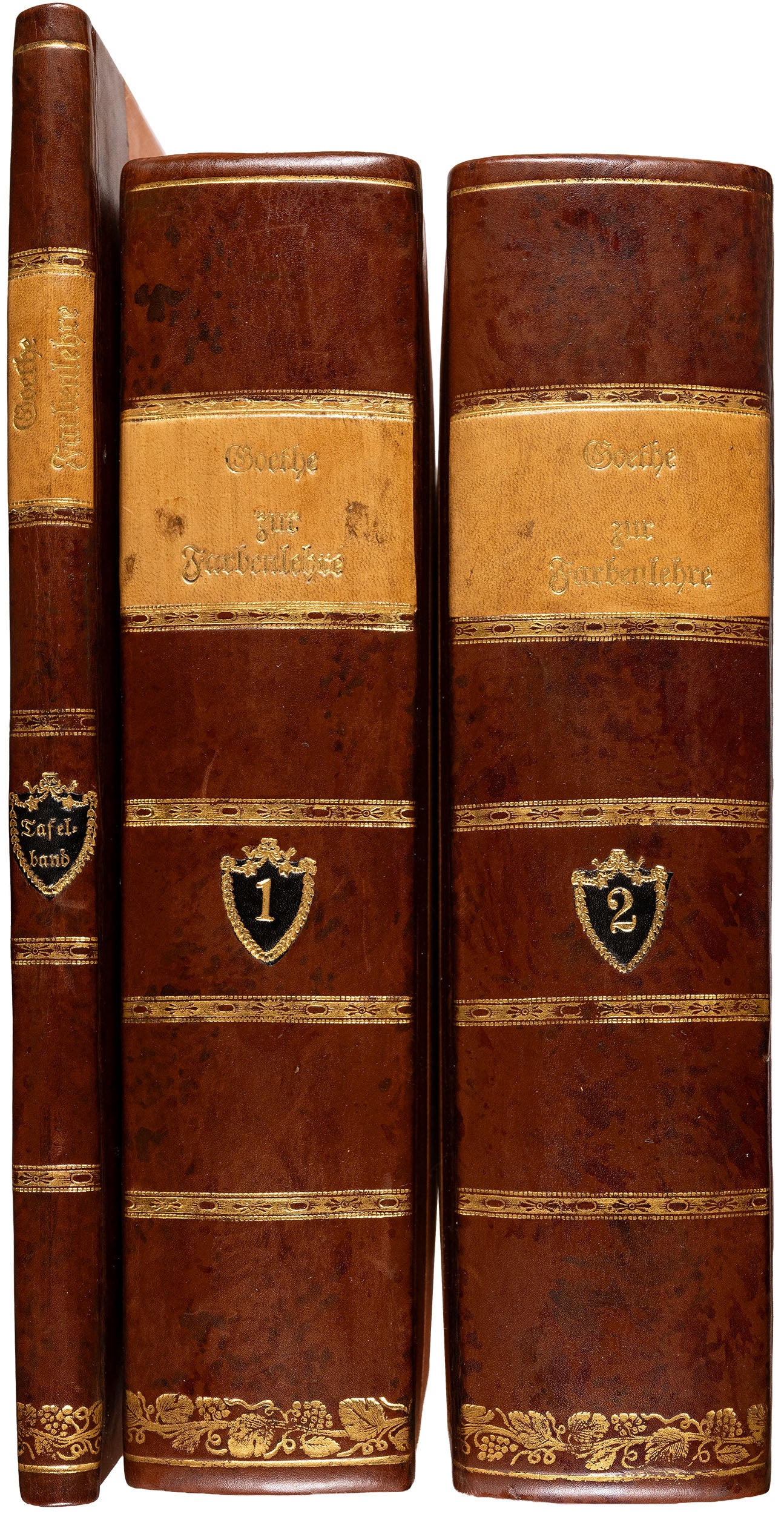 Zur Farbenlehre: an uncut first edition of Goethe's most important and most controversial scientific work