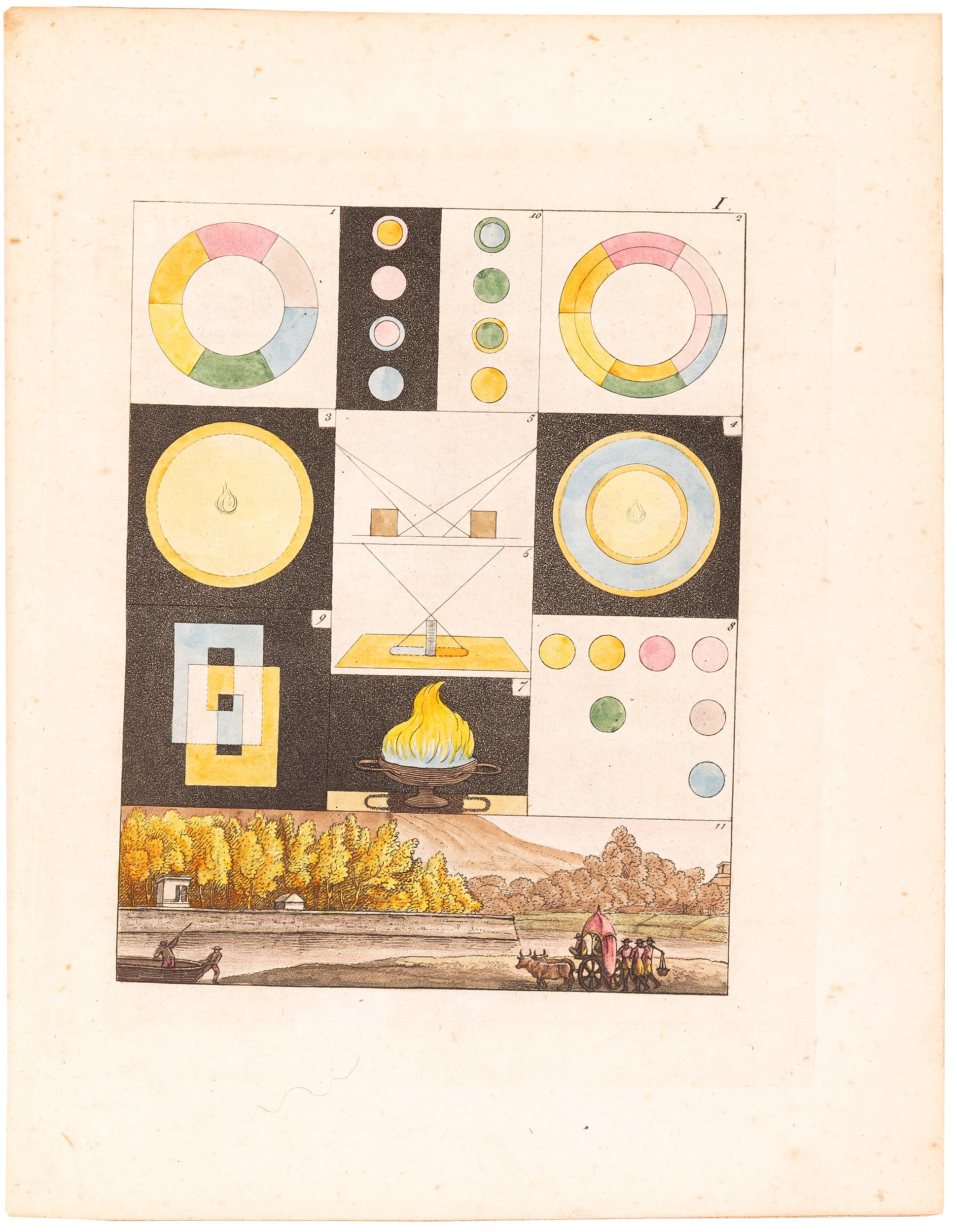 Zur Farbenlehre: an uncut first edition of Goethe's most important and most controversial scientific work