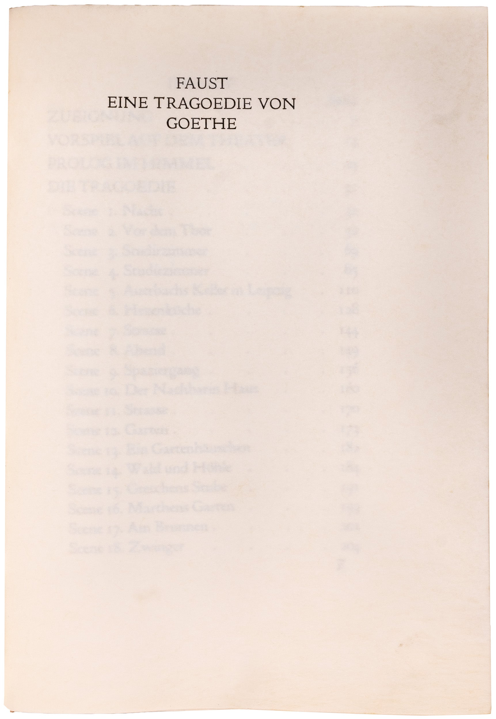 The Doves Press Faust, both parts among only twenty-five sets on vellum