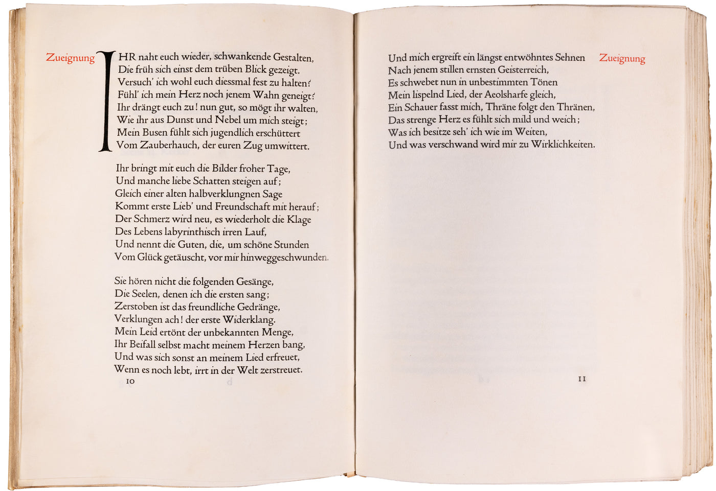 The Doves Press Faust, both parts among only twenty-five sets on vellum