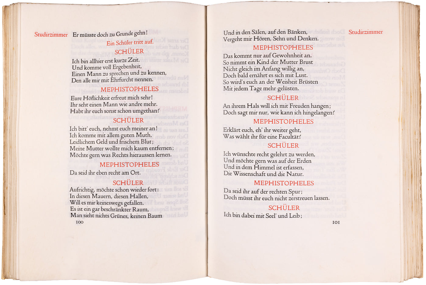 The Doves Press Faust, both parts among only twenty-five sets on vellum