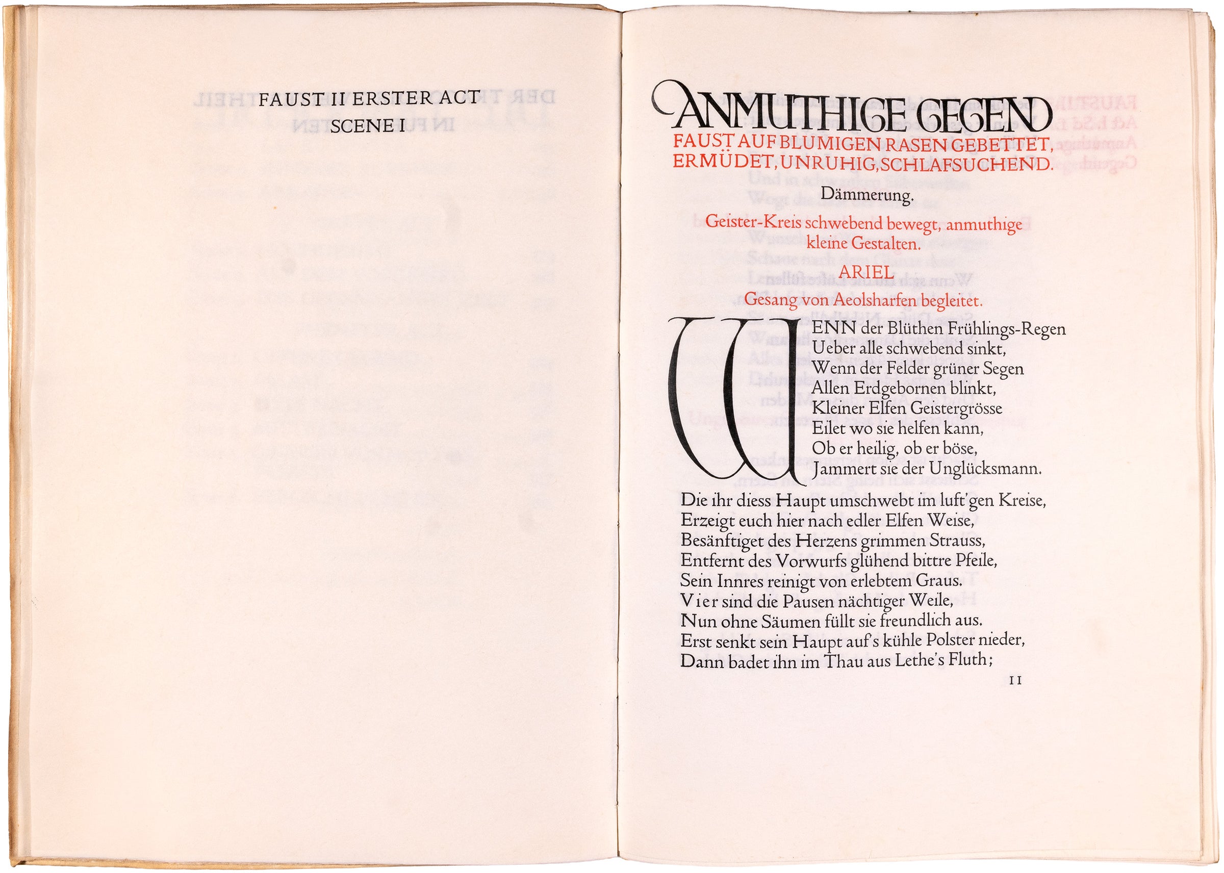 The Doves Press Faust, both parts among only twenty-five sets on vellum