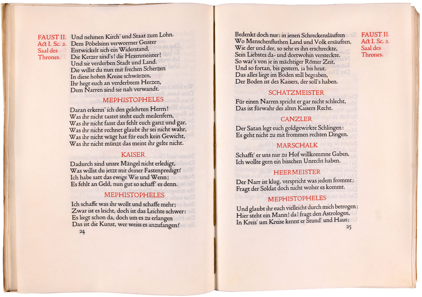 The Doves Press Faust, both parts among only twenty-five sets on vellum