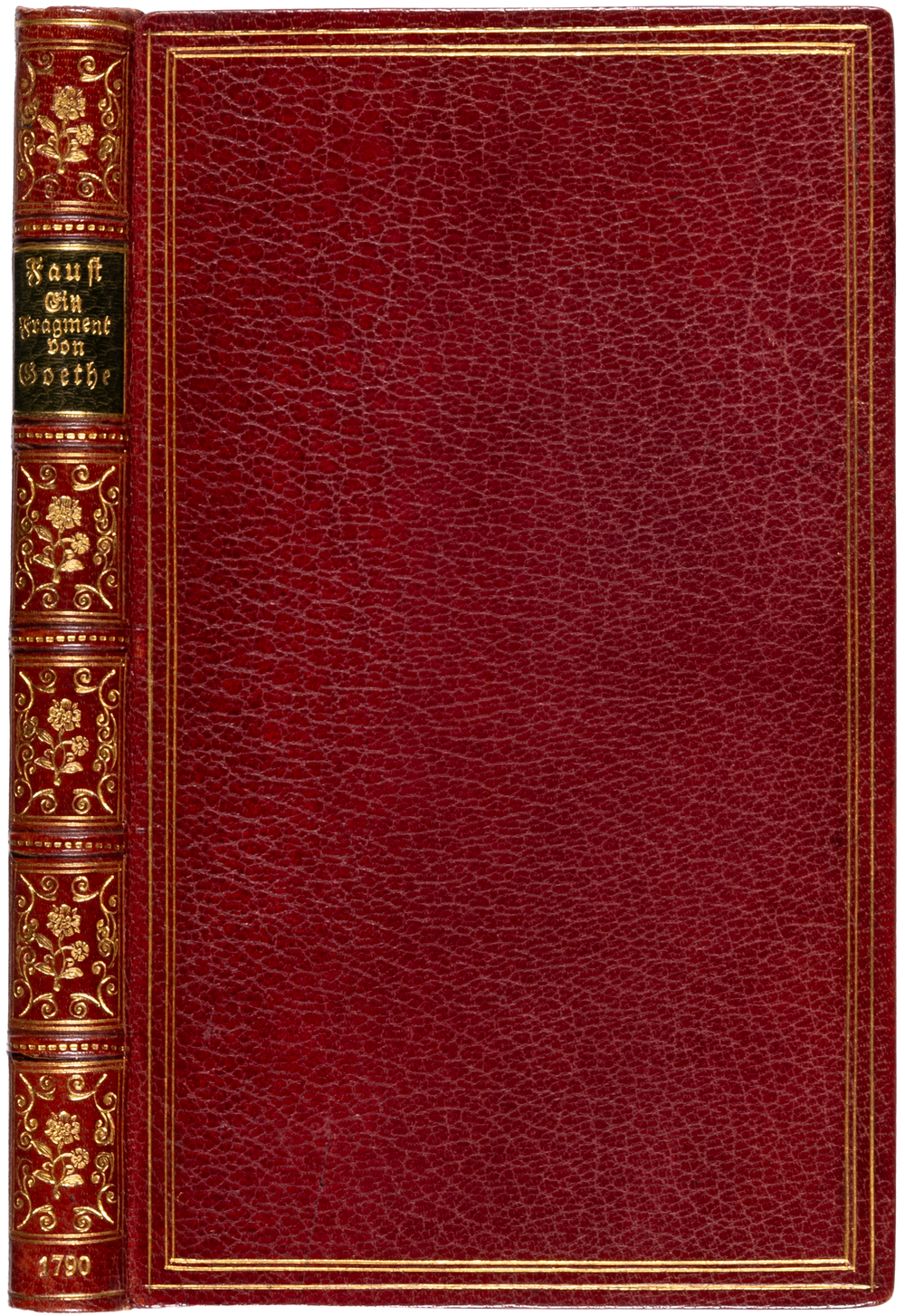 The first separate edition of Faust: Ein Fragment