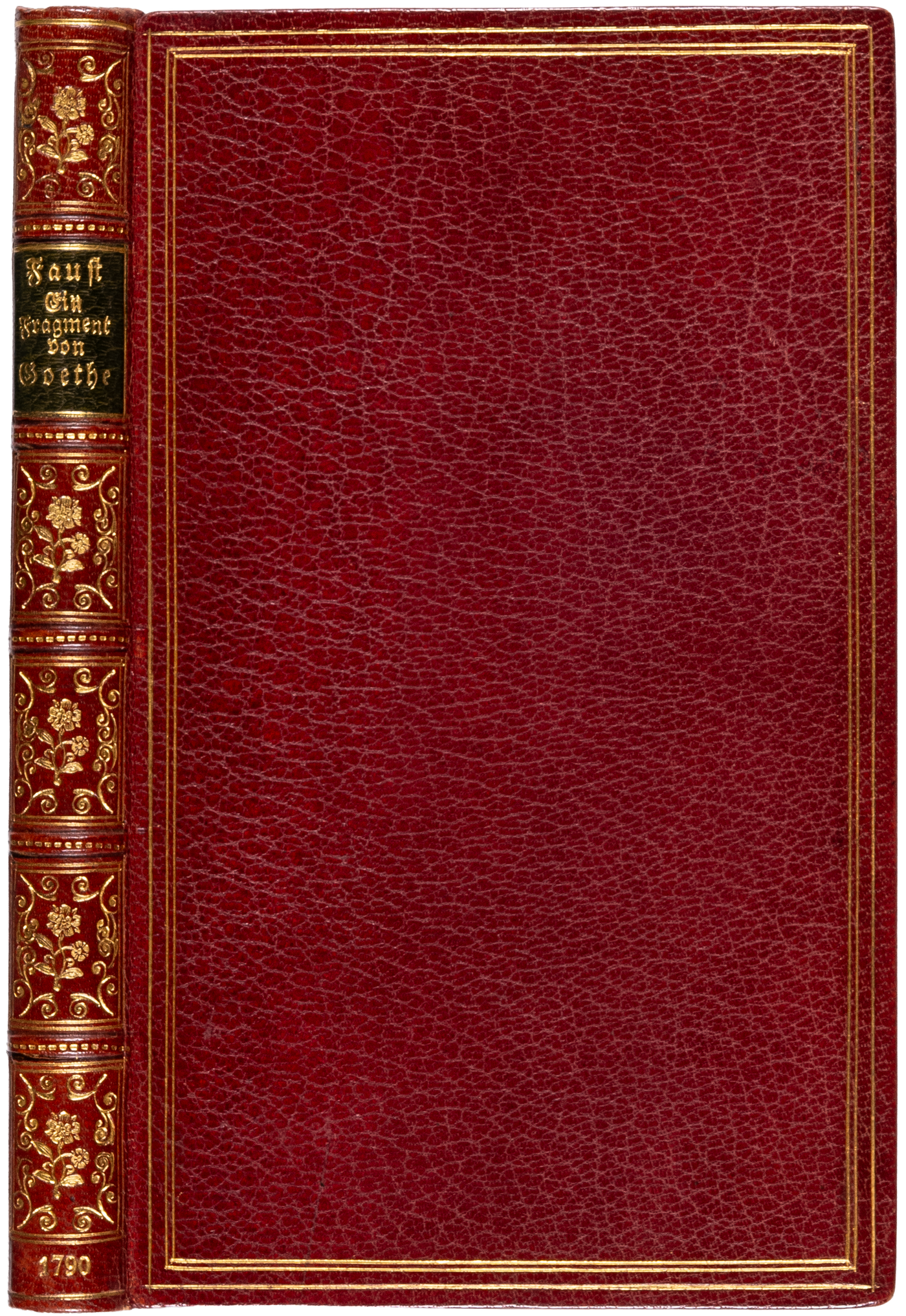 The first separate edition of Faust: Ein Fragment
