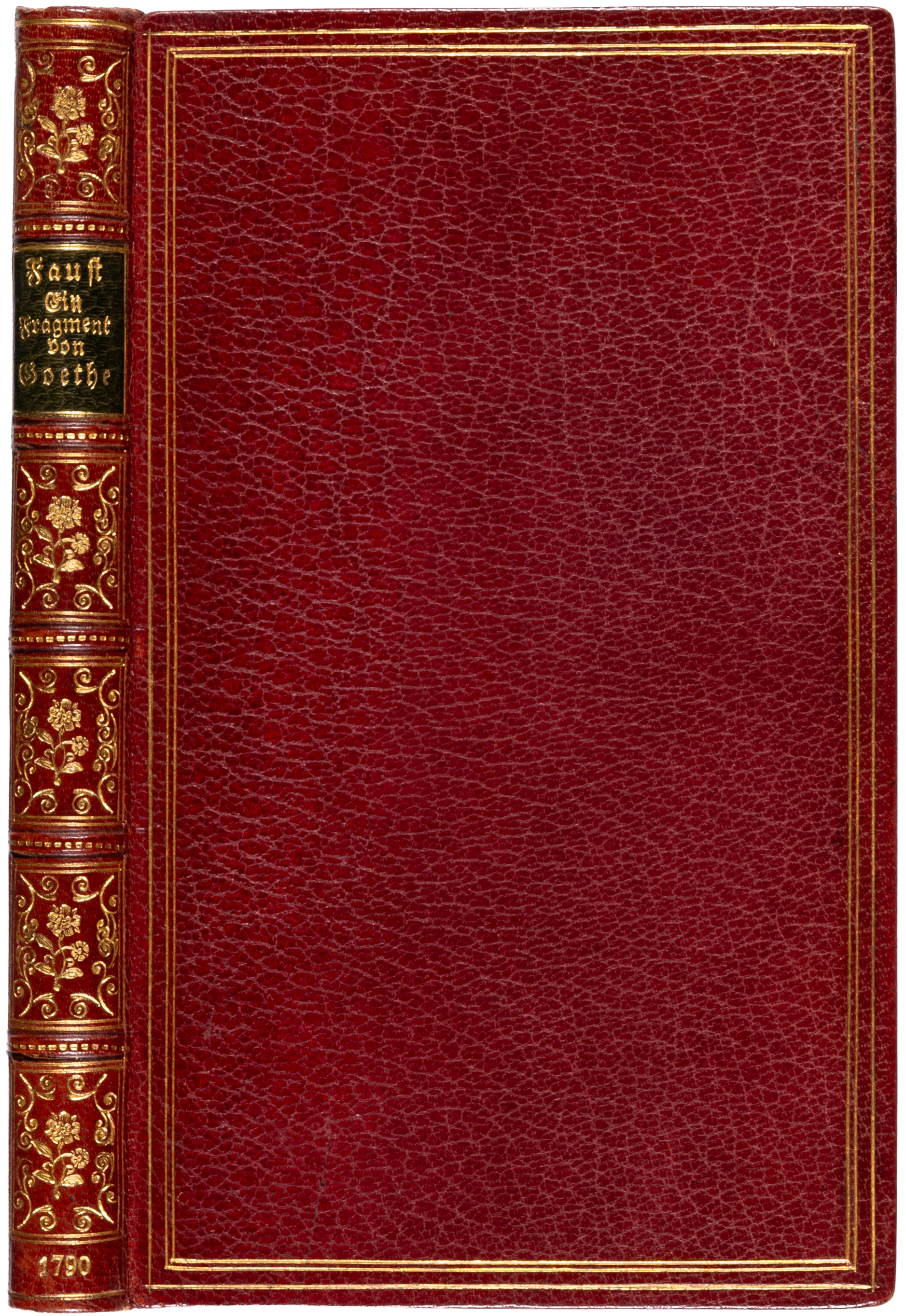 The first separate edition of Faust: Ein Fragment