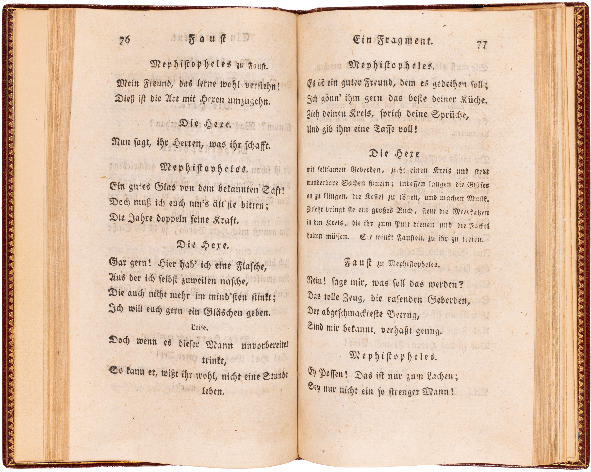 The first separate edition of Faust: Ein Fragment