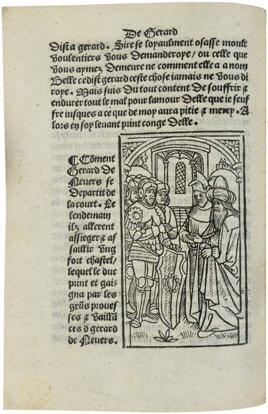 The Earliest Known Printing of Gerard de Nevers