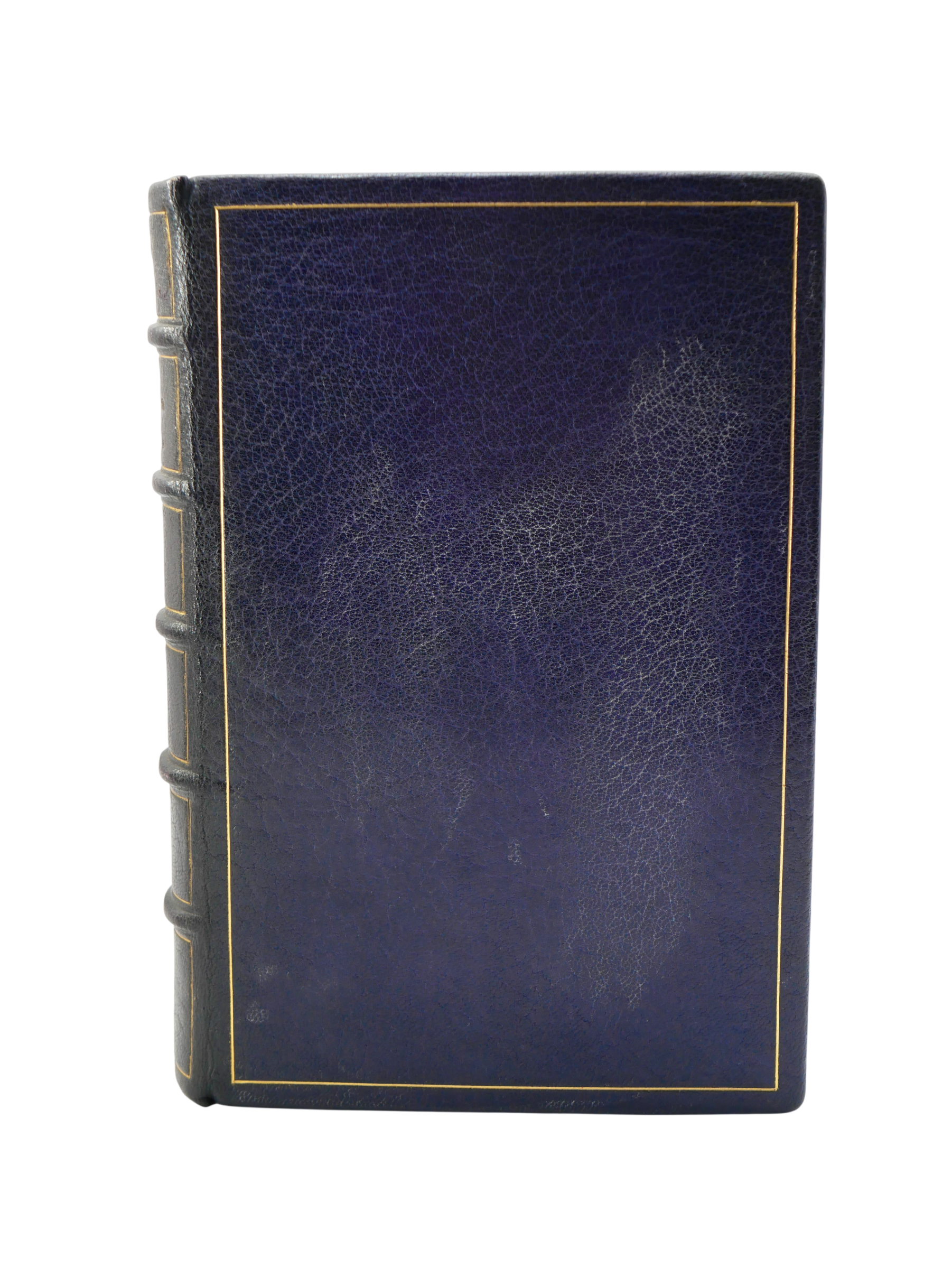 The illustrated Prachtausgabe of Hermann und Dorothea, in a signed Karl Ebert art binding