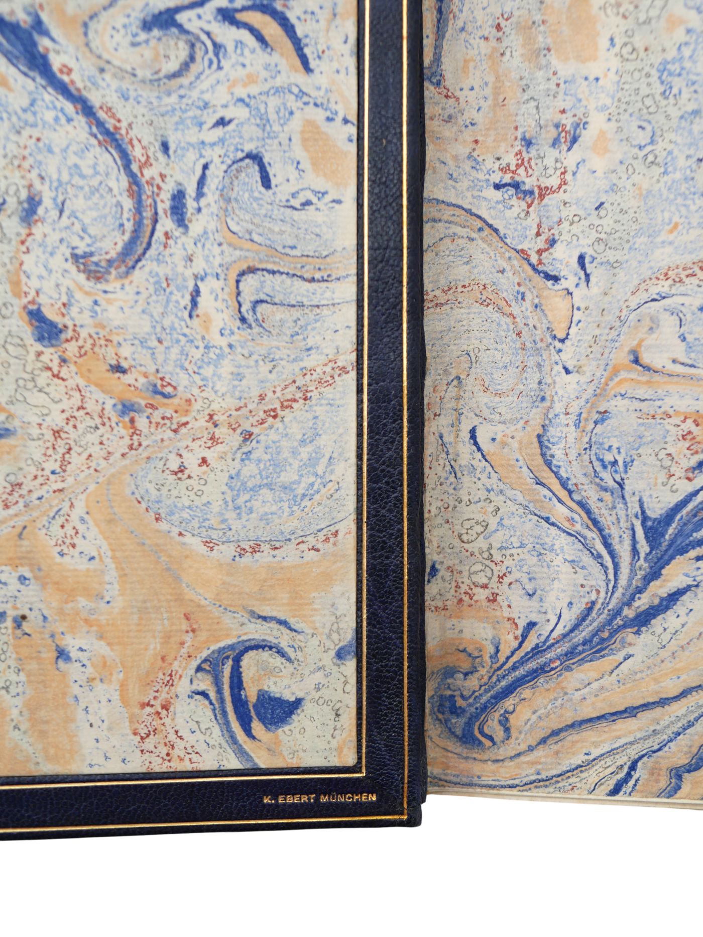 The illustrated Prachtausgabe of Hermann und Dorothea, in a signed Karl Ebert art binding