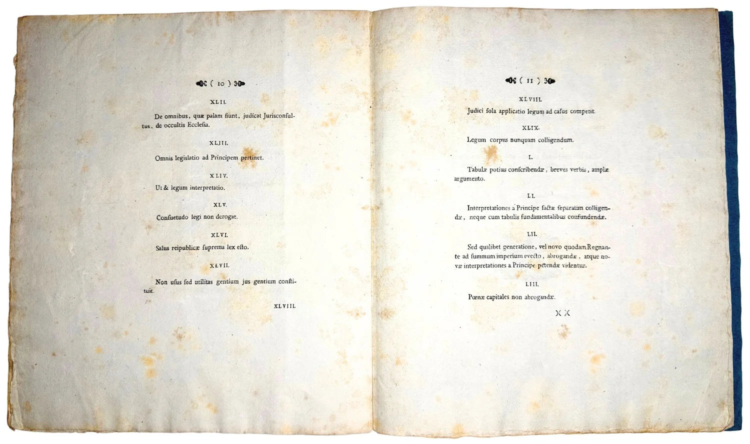 Goethe’s Dissertation: By far the rarest of all his First Editions – Unique Copy: uncut and unopened