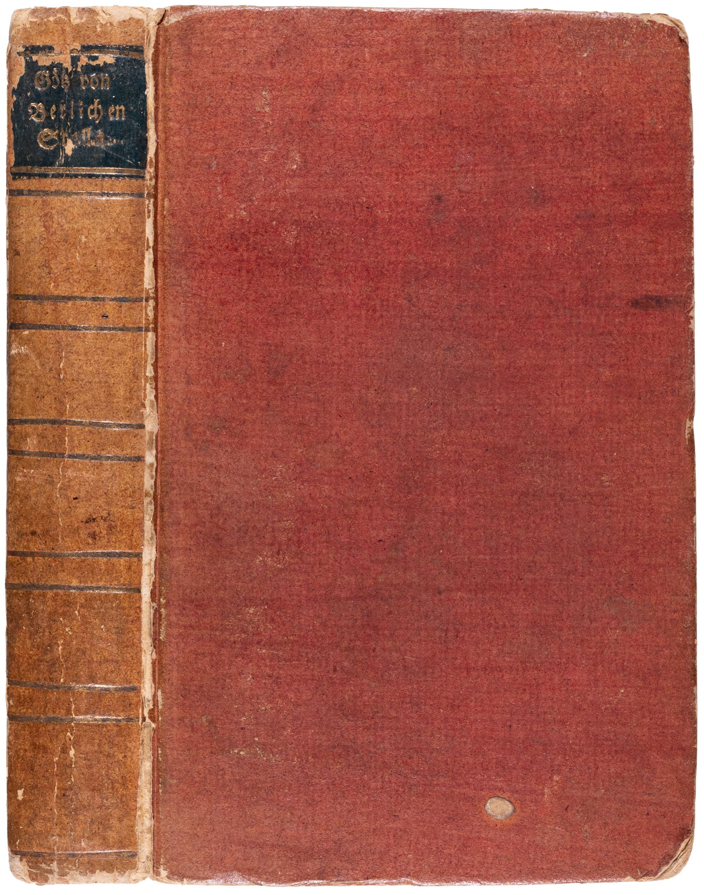 Götz von Berlichingen, the first printing of the rare second edition, bound by an early reader with Stella, first edition