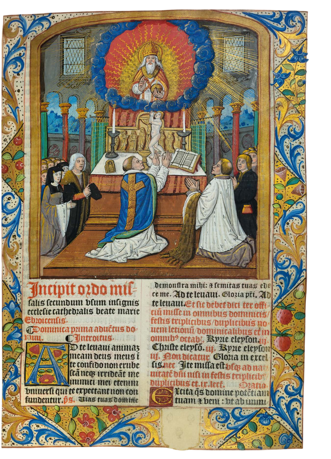 The Only Complete Vellum Copy of the Évreux Missal