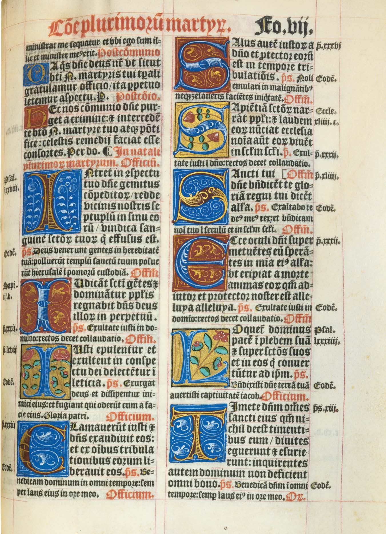The Only Complete Vellum Copy of the Évreux Missal