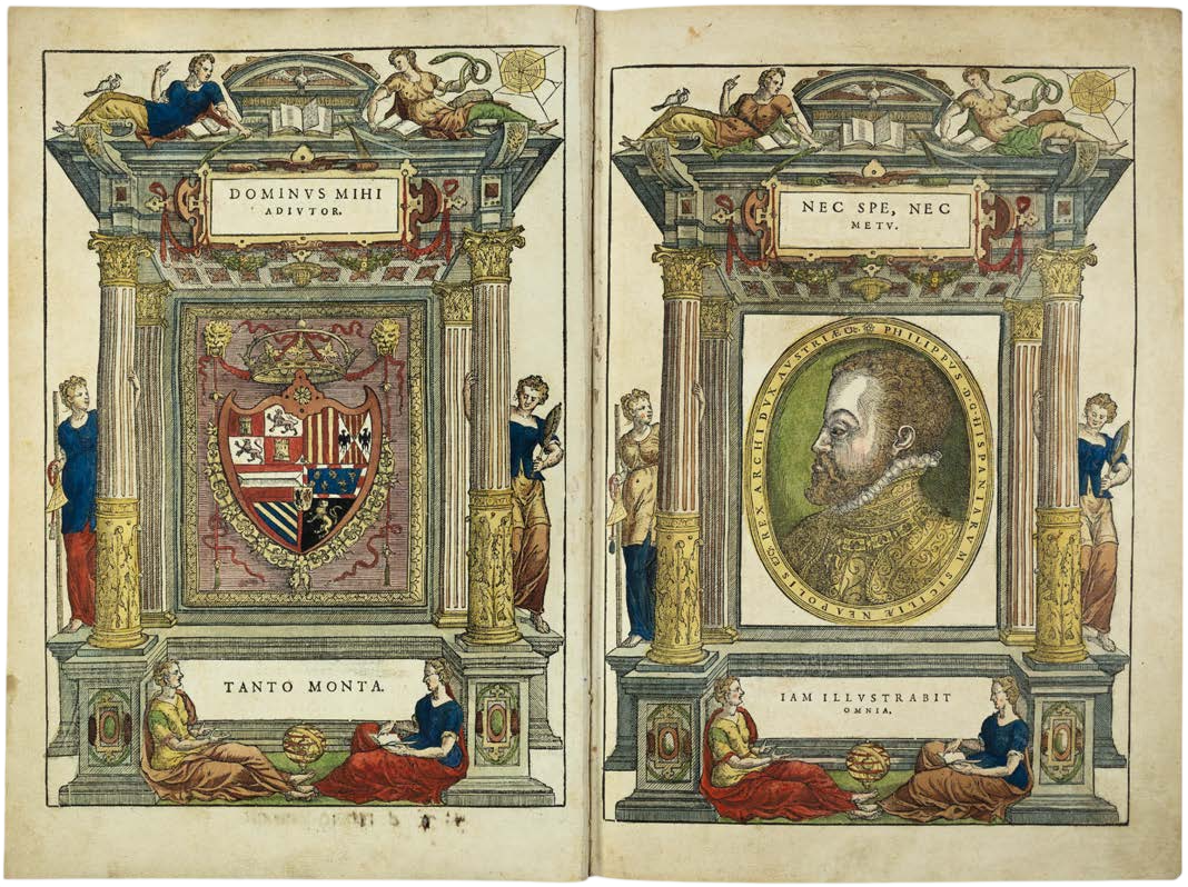 The Famous Contemporary Description of the Netherlands in a Magnificently Coloured First Edition