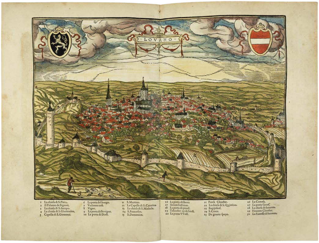 The Famous Contemporary Description of the Netherlands in a Magnificently Coloured First Edition