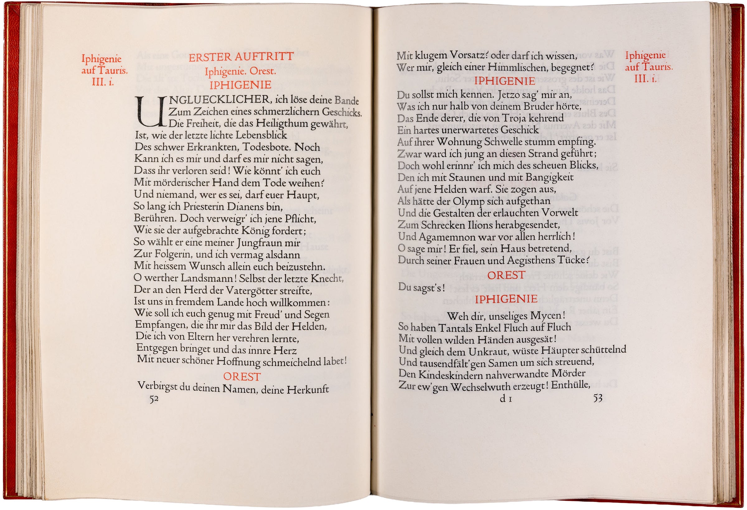 The Doves Press Iphigenie auf Tauris