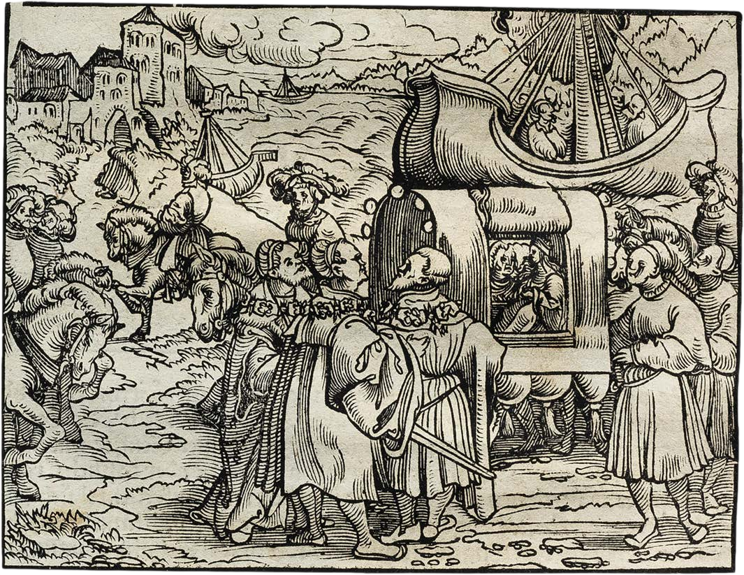 Augsburg Woodcut Chronicle for Charles V’s Election