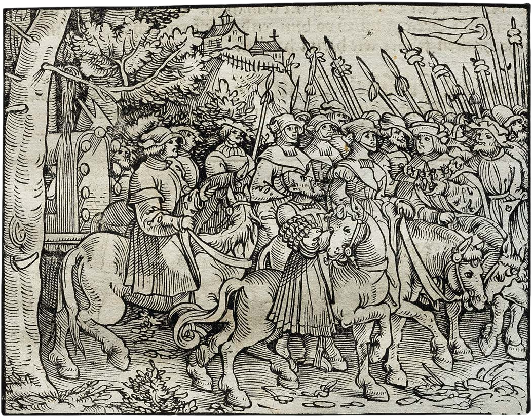 Augsburg Woodcut Chronicle for Charles V’s Election