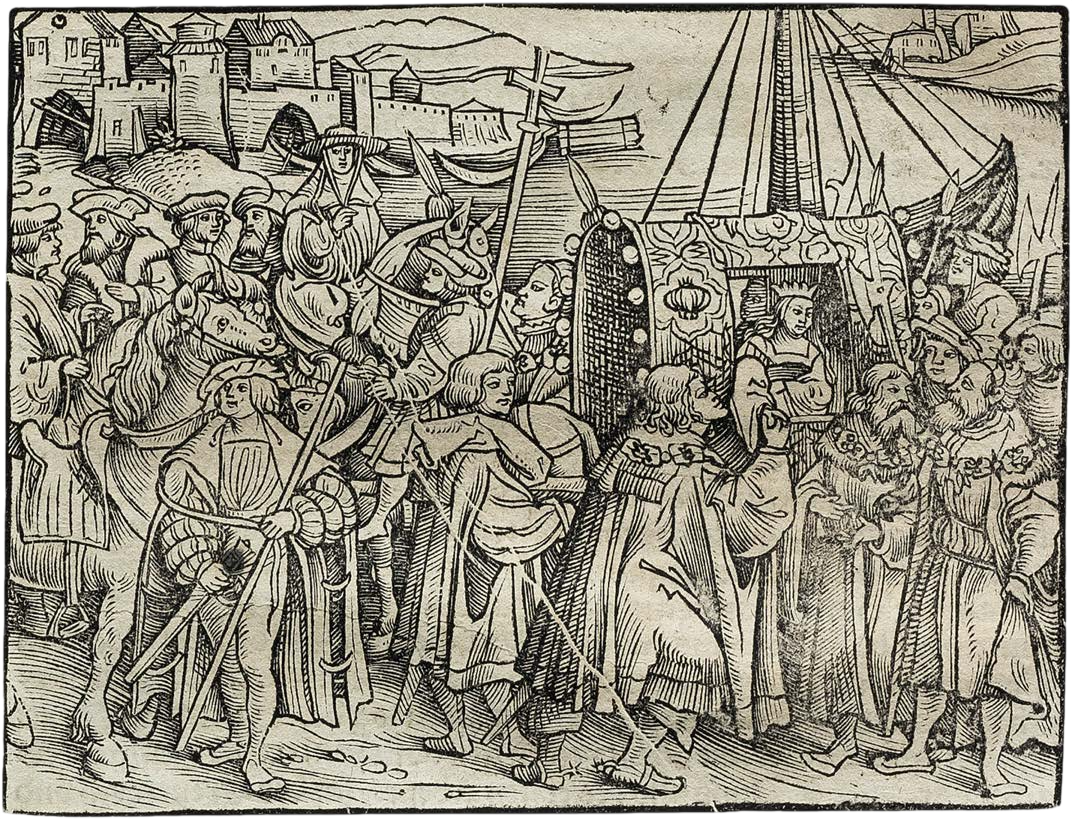 Augsburg Woodcut Chronicle for Charles V’s Election