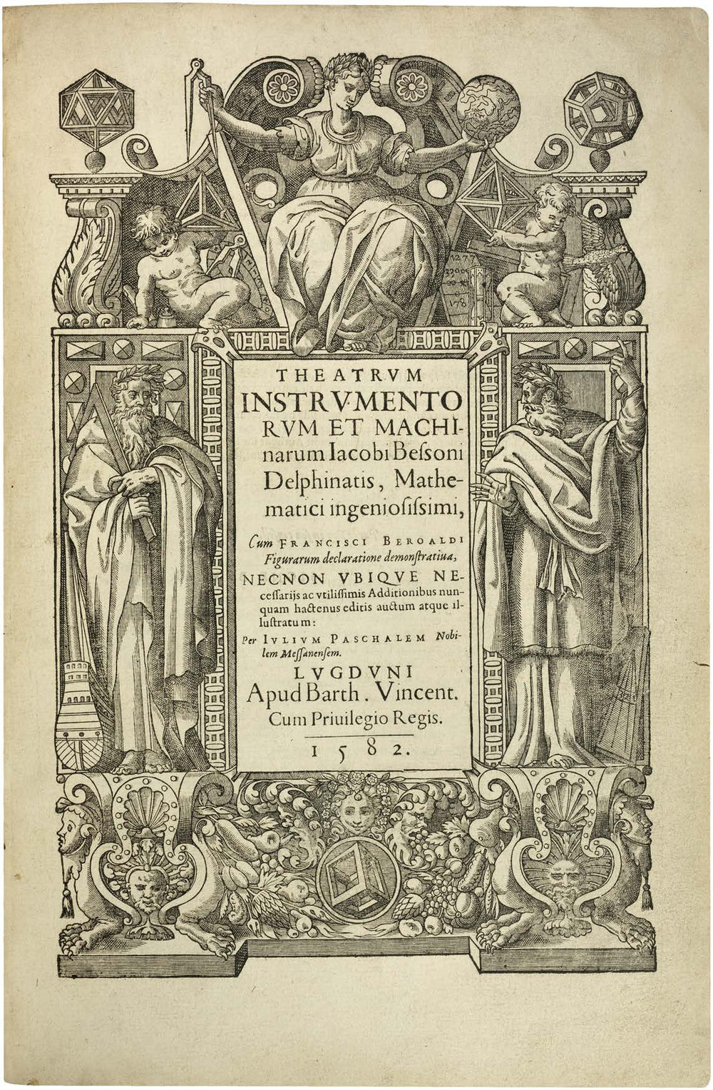 Jacques Besson’s Theatrum Instrumentorum et Machinarum