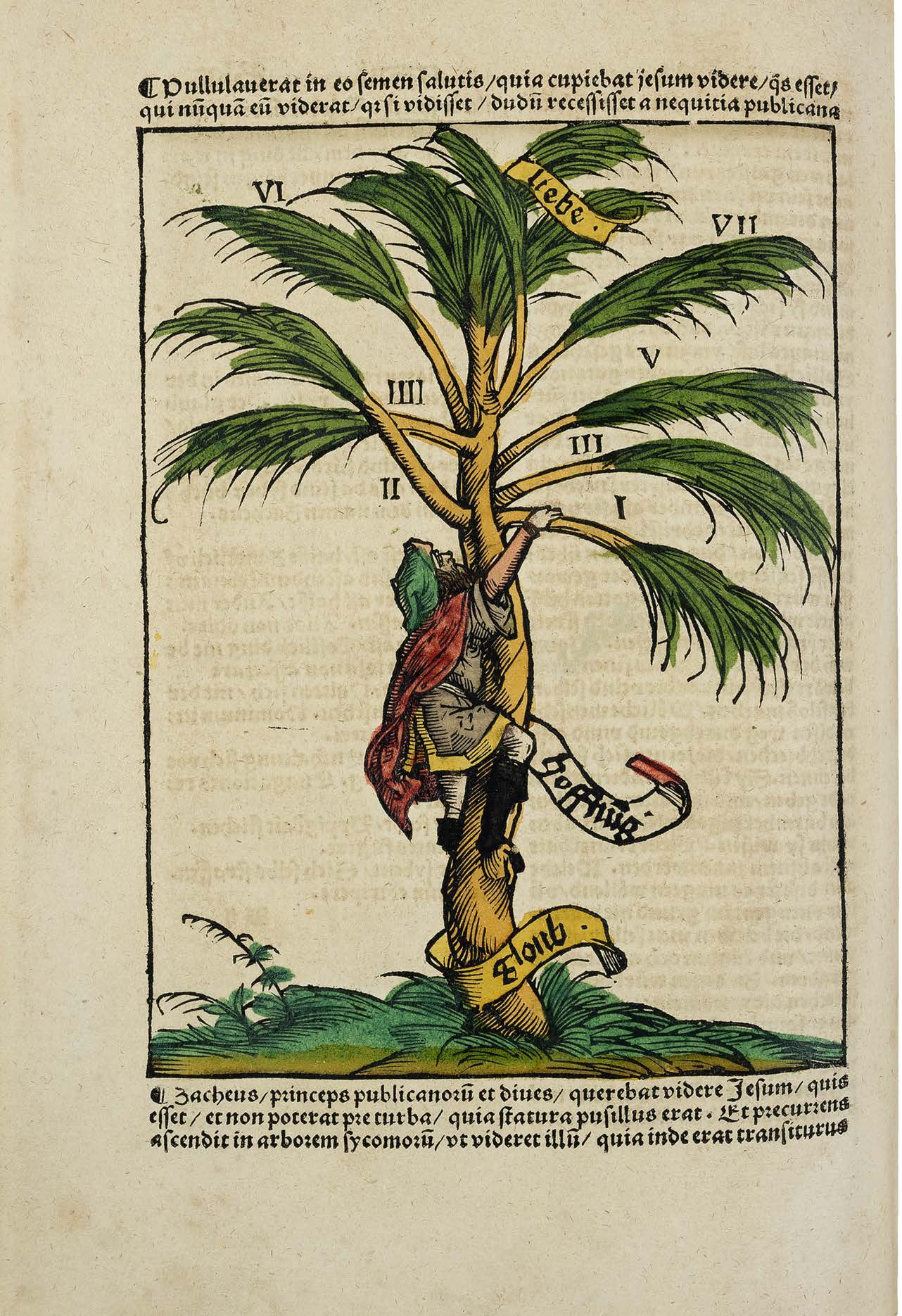 Johann Geiler von Kaysersberg’s Predigen Teütsch with Original-Coloured Burgkmair Woodcuts