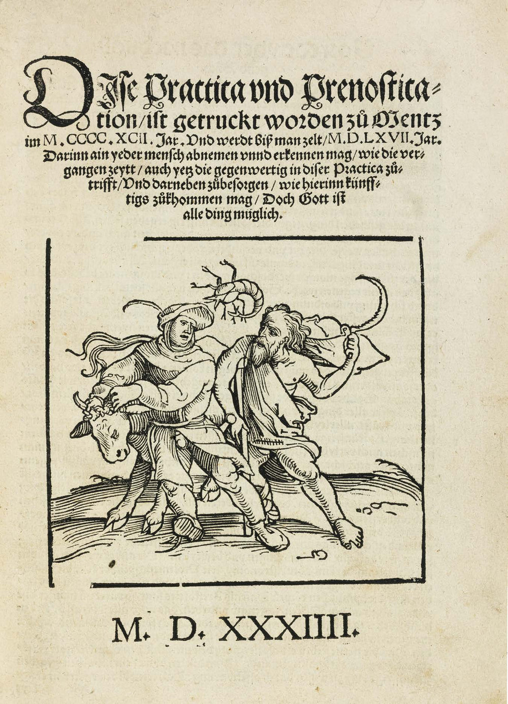 Johannes Lichtenberger’s Prophetic Woodcut Books