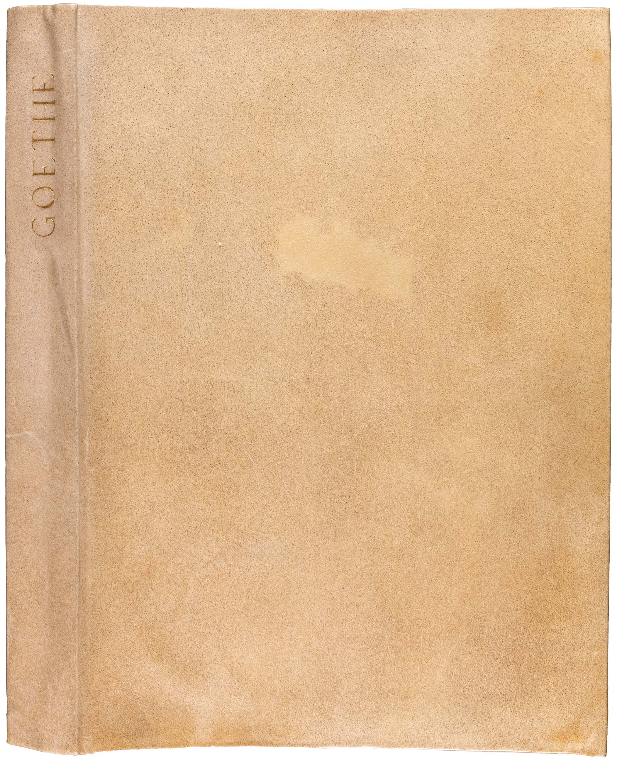 The Doves Press Auserlesene Lieder, one of only ten on vellum
