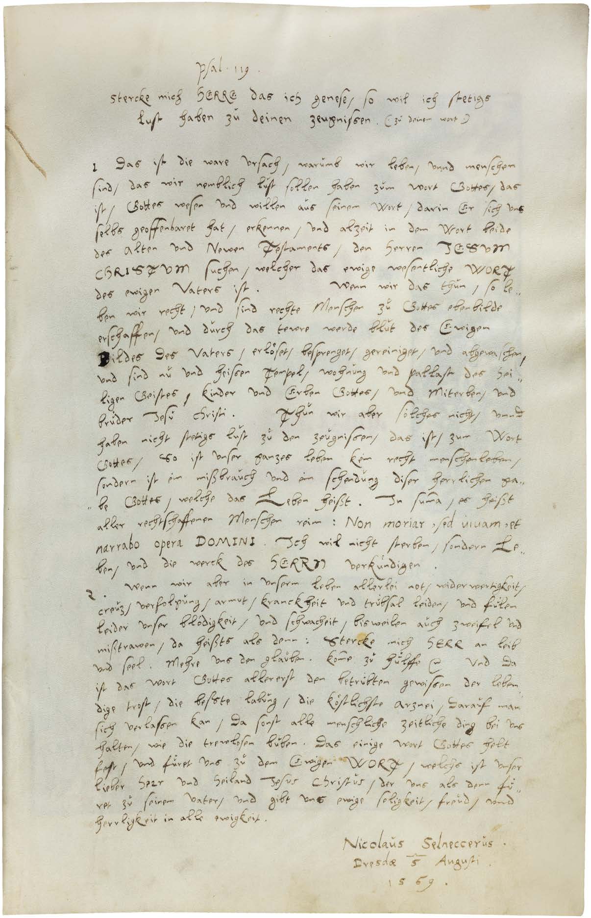 One of the Last Great Monumental Luther Bibles on Vellum