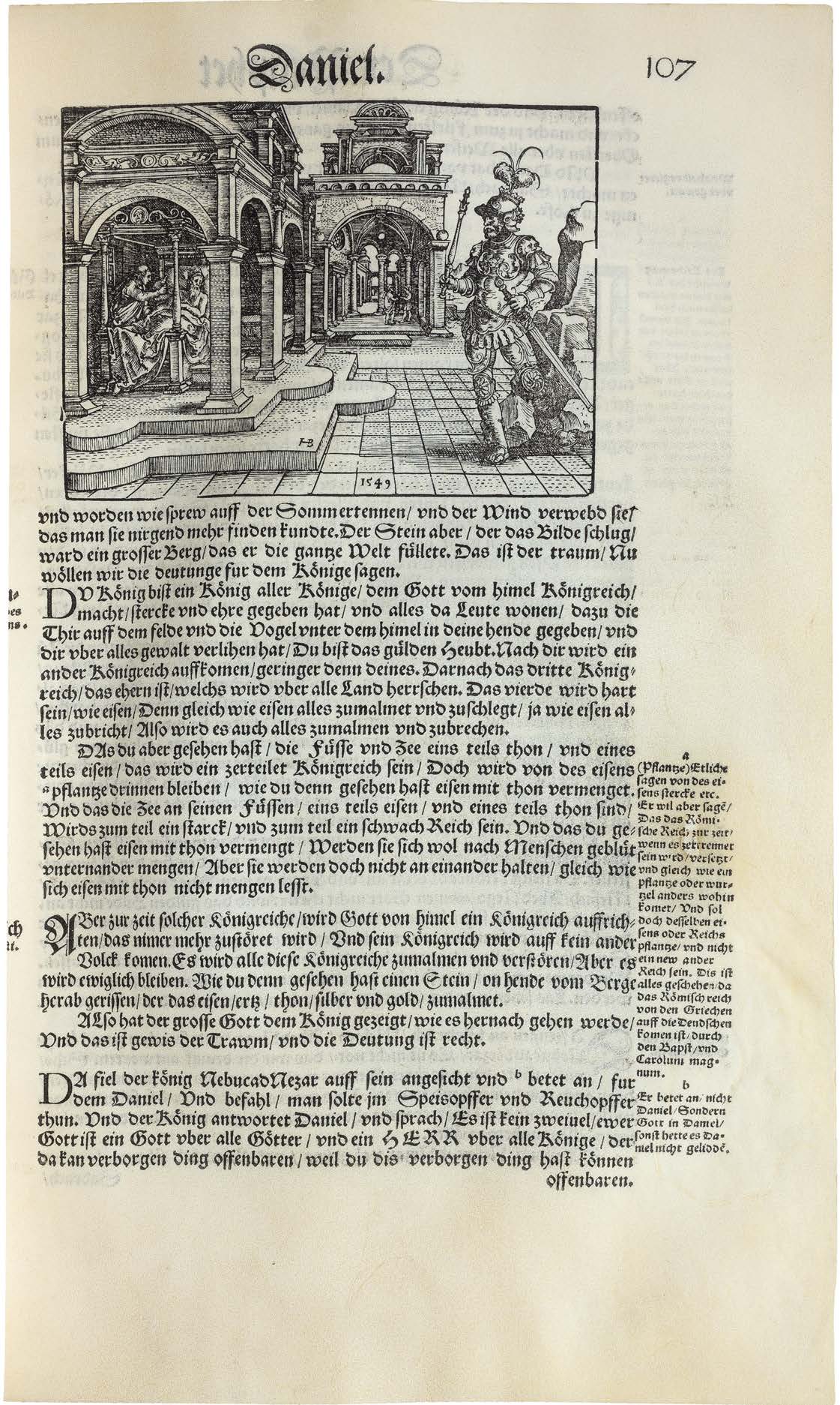 One of the Last Great Monumental Luther Bibles on Vellum